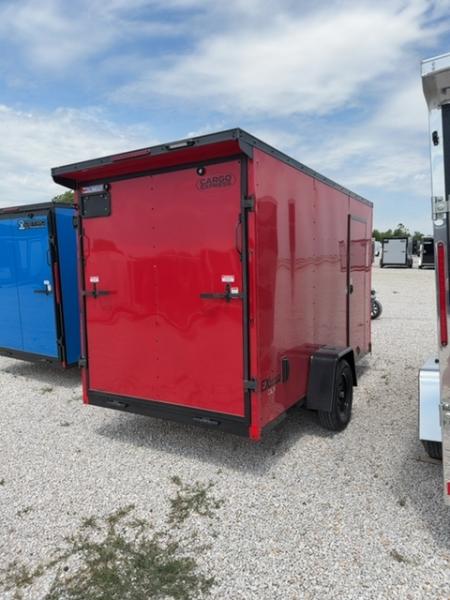 New 2026 RED/BLK OUT Cargo Express EX DLX 6 x 12 3K Cargo / Enclosed Trailer
