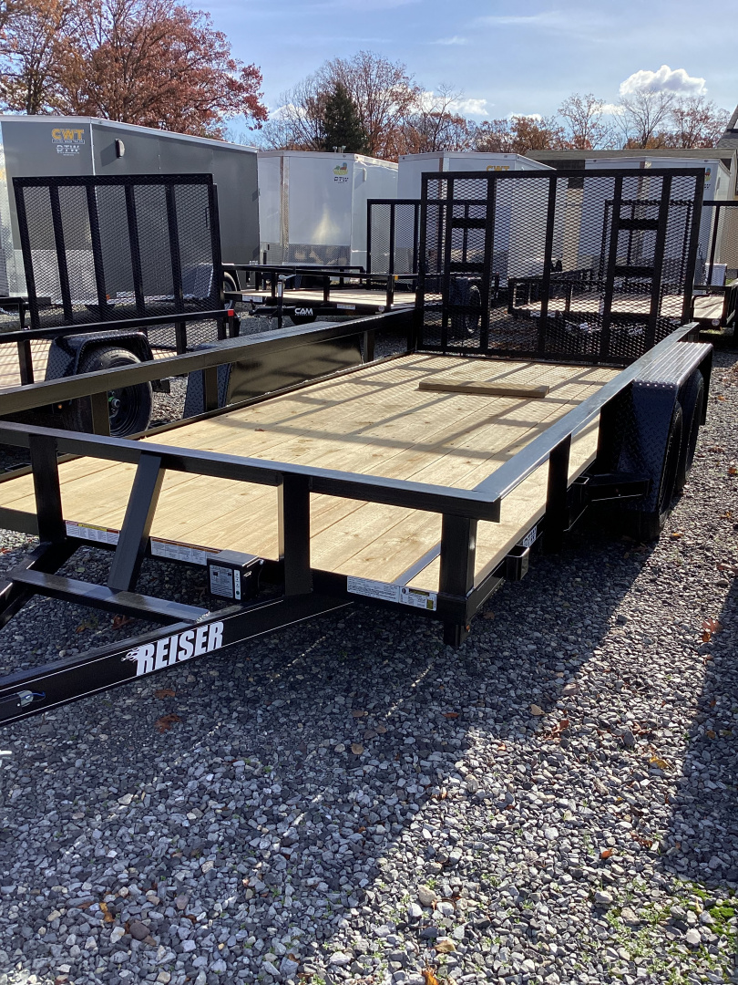 New 2026 Reiser Trailers 6.5X14TA-7K GVWR Utility Trailer