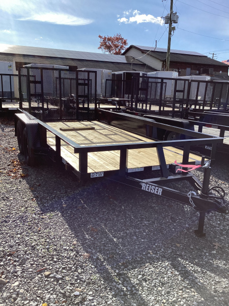 New 2026 Reiser Trailers 6.5X14TA-7K GVWR Utility Trailer