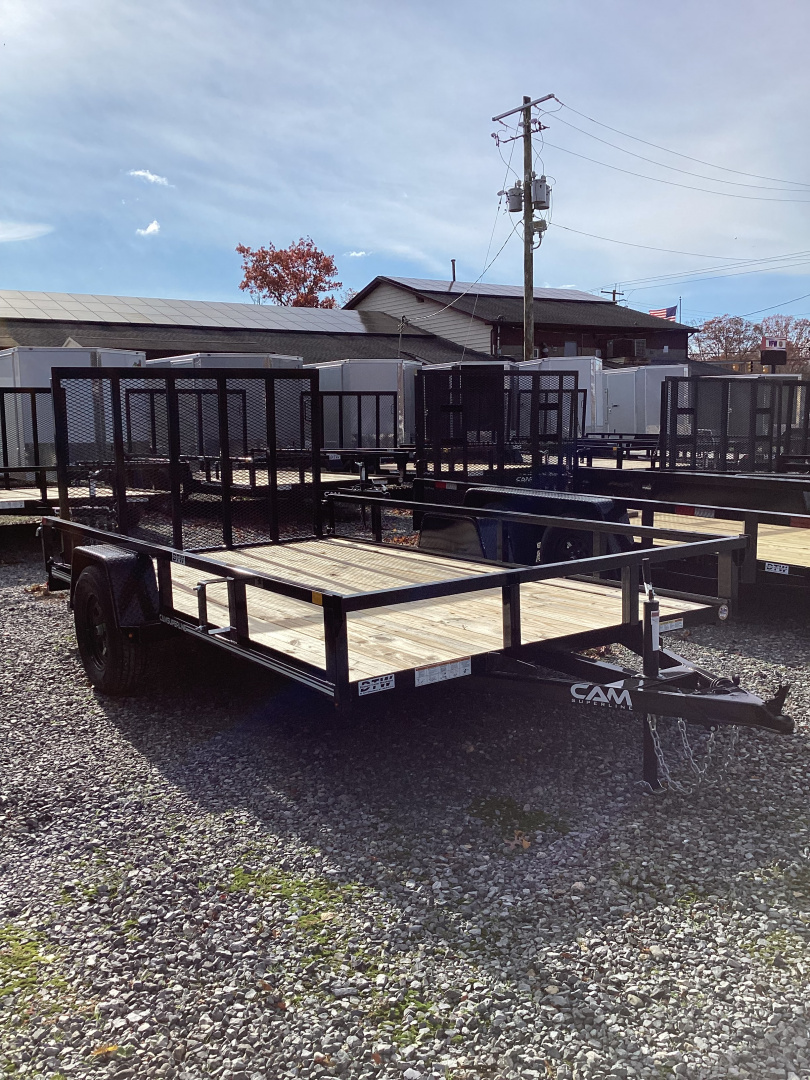 New 2025 Cam Superline 7X12SA-3K GVWR Utility Trailer