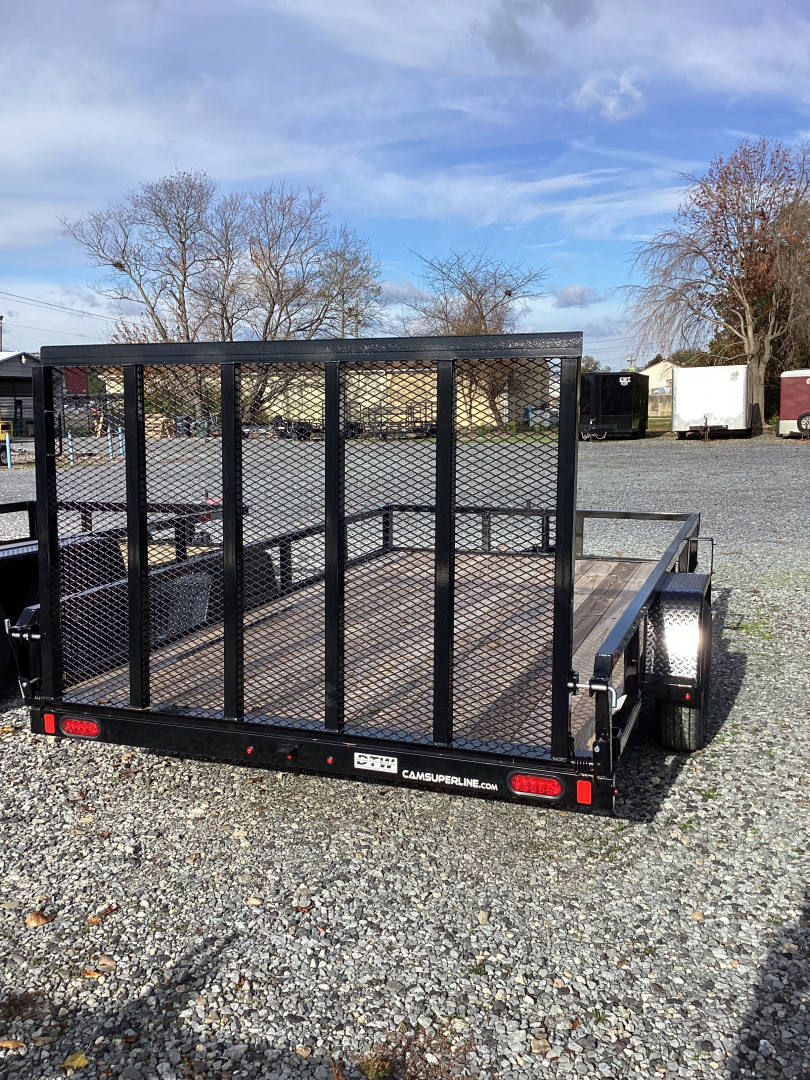 New 2025 Cam Superline 7X12SA-3K GVWR Utility Trailer