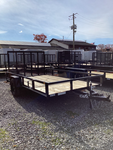 New 2025 Cam Superline 7X12SA-3K GVWR Utility Trailer
