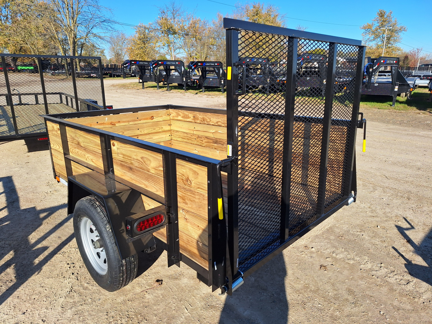 New 2026 AMO 5x8 High Woodside Utility Trailer