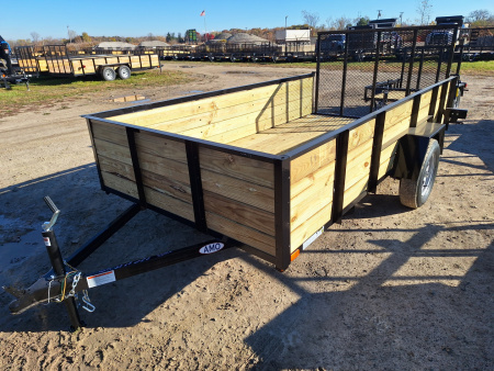 New 2026 AMO 76x12 High Woodside Utility Trailer