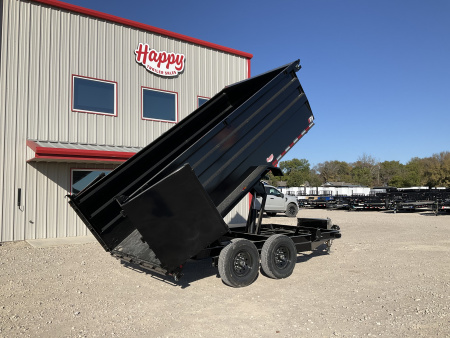 New 2026 PJ 83 x14' BP Tandem Axle Dump w/ 48  Sides – D7