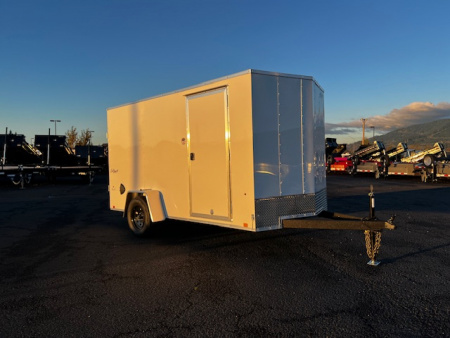New 2026 Pace American 6x12 3K Enclosed Trailer Rear Ramp Door