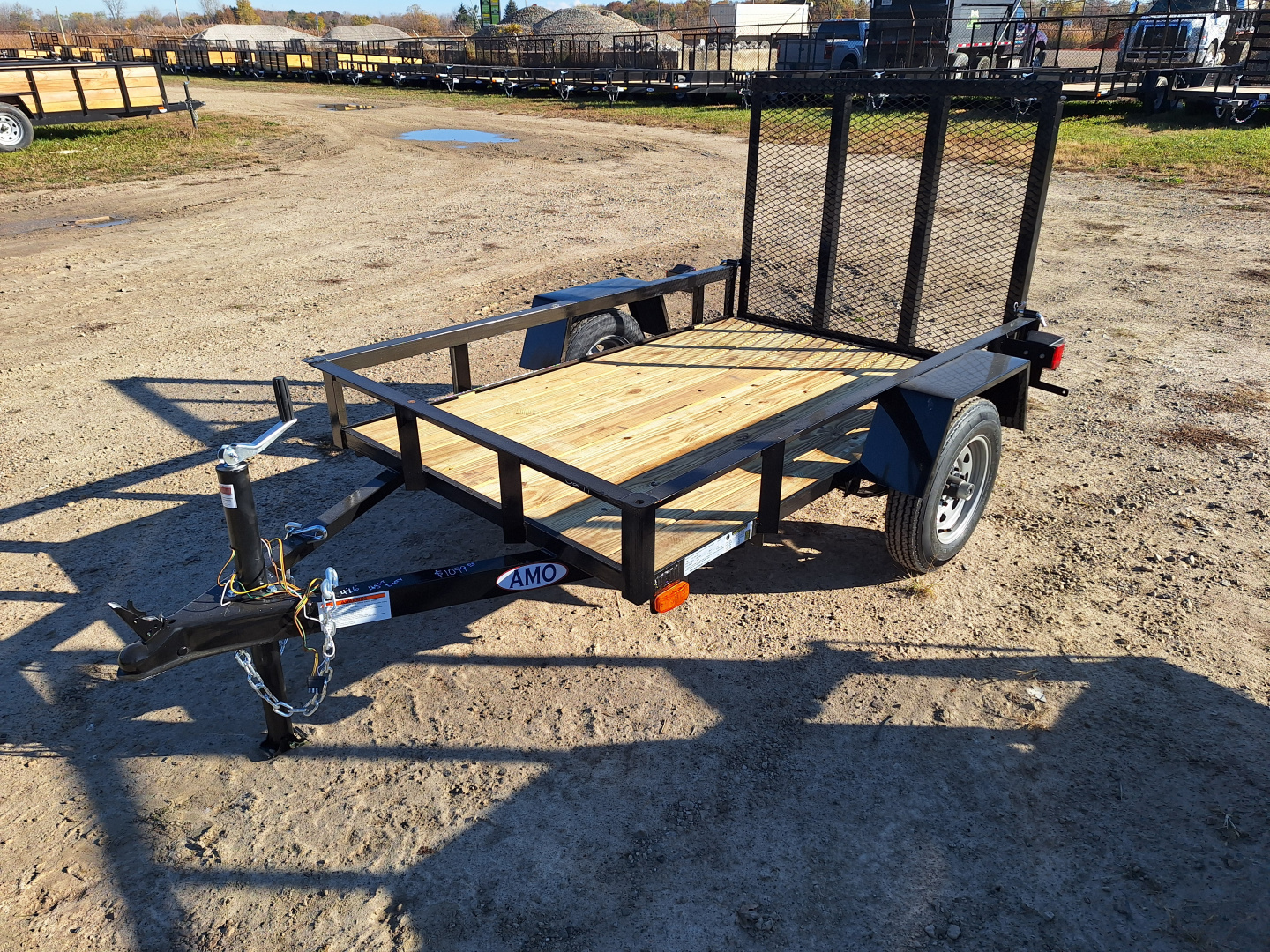 New 2026 AMO 4x6 Light Duty Landscape Trailer