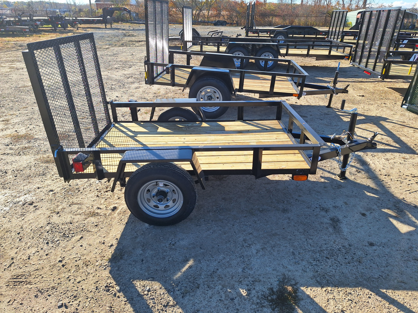 New 2026 AMO 4x6 Light Duty Landscape Trailer