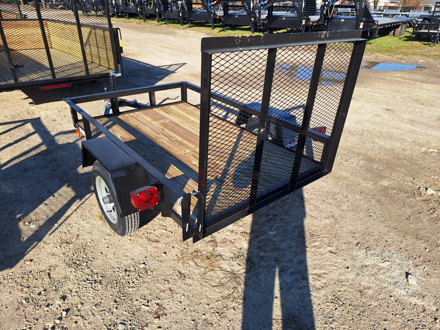 New 2026 AMO 4x6 Light Duty Landscape Trailer