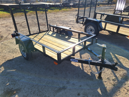New 2026 AMO 4x6 Light Duty Landscape Trailer
