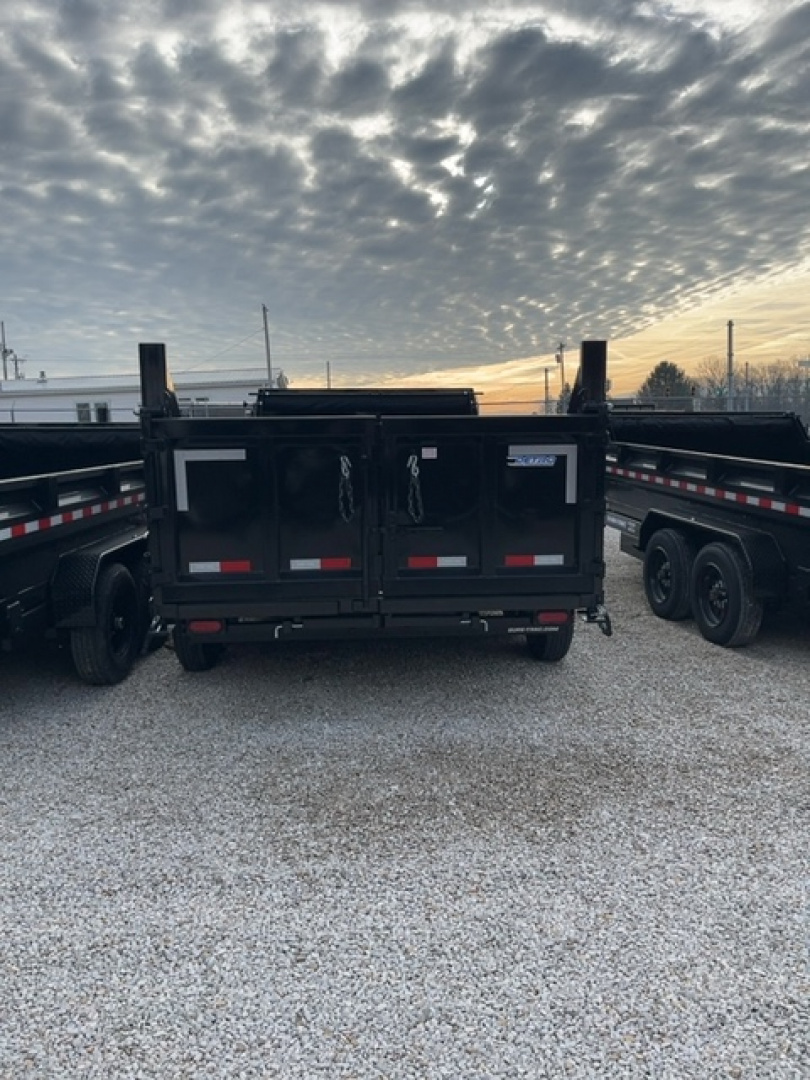 New 2026 Sure-Trac 82" x 14' 14K Telescopic Dump Trailer w/ 3' Sides