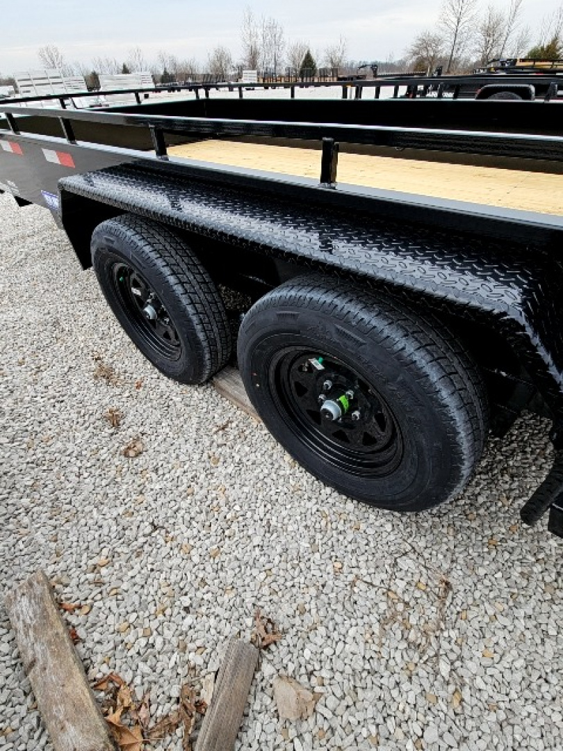New 2026 Sure-Trac 7 x 14 7K Steel High Side Utility Trailer