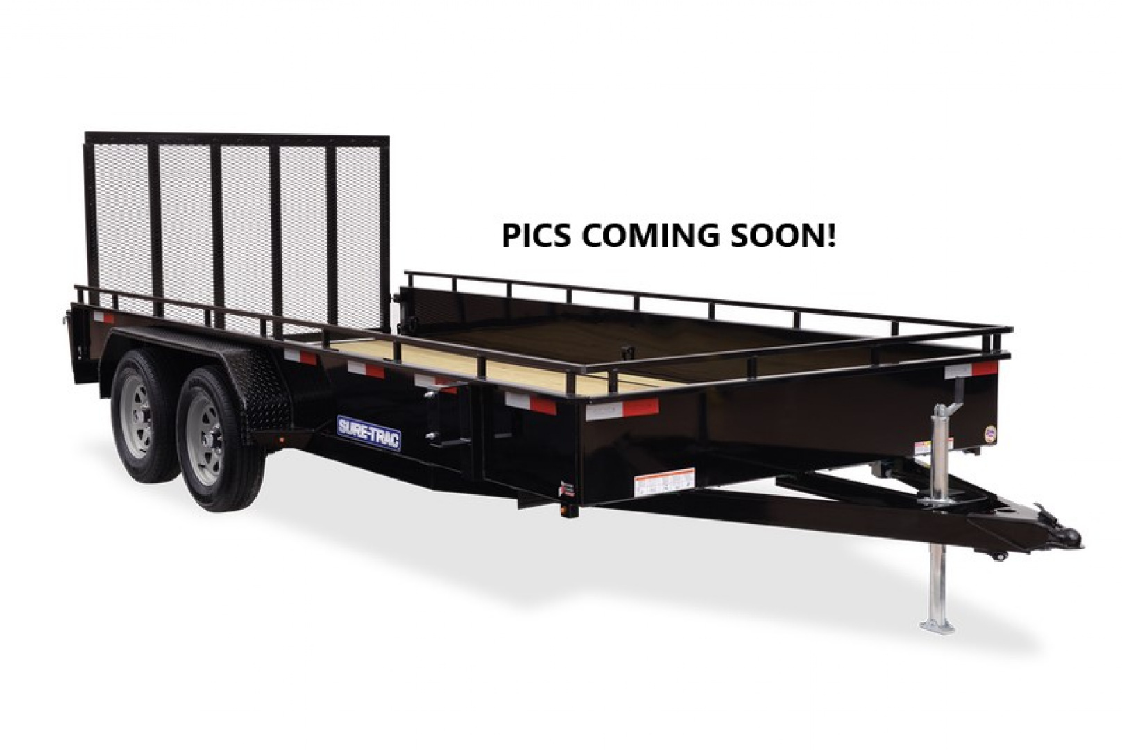 New 2026 Sure-Trac 7 x 14 7K Steel High Side Utility Trailer