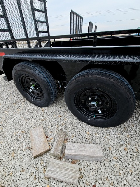 New 2026 Sure-Trac 7 x 14 7K Steel High Side Utility Trailer