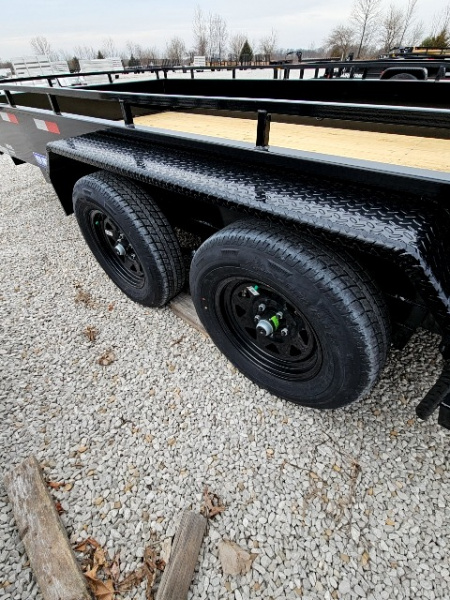New 2026 Sure-Trac 7 x 14 7K Steel High Side Utility Trailer