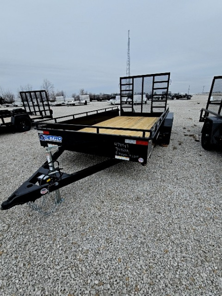 New 2026 Sure-Trac 7 x 14 7K Steel High Side Utility Trailer