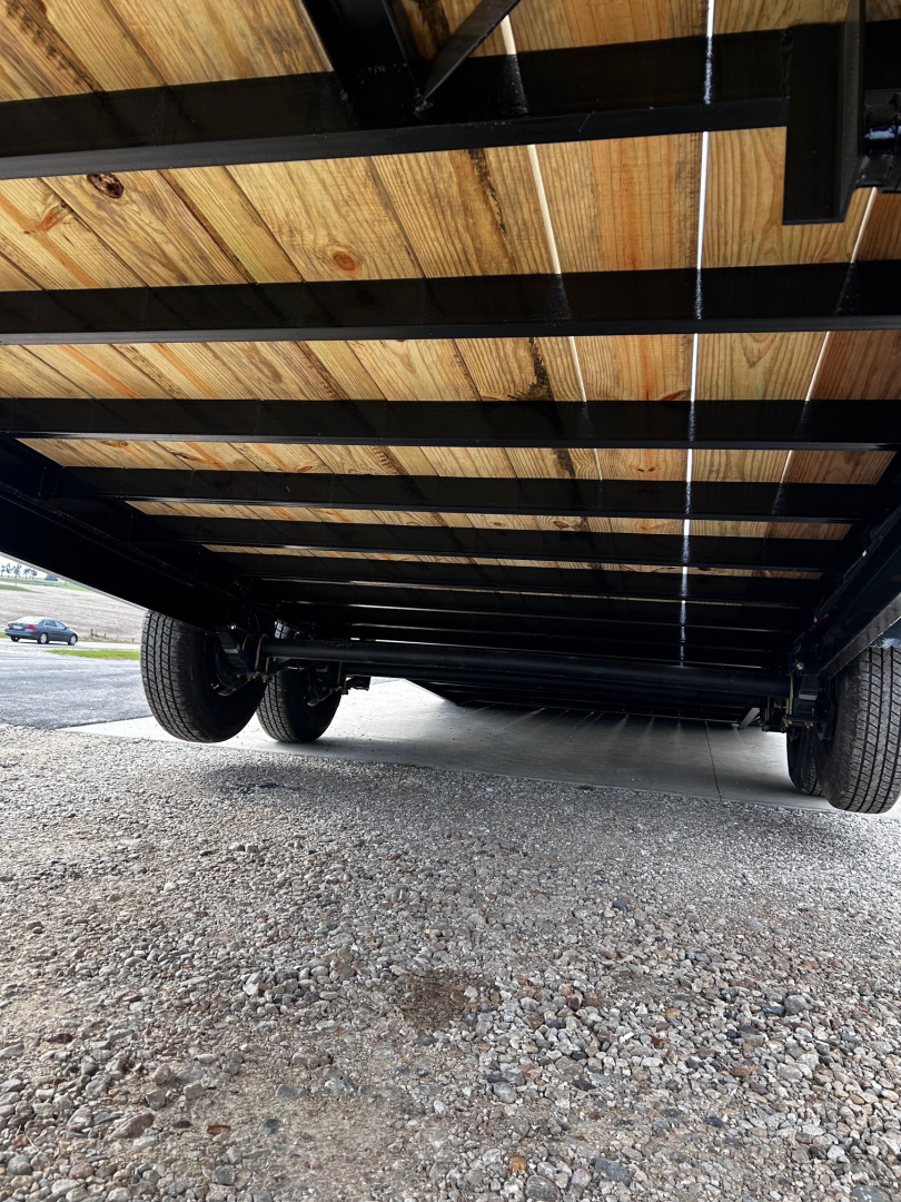 New 2026 H&H Trailers 82"X24' EX 14K SPEEDLOADER POWER TILT W/OUTRIGGERS Car / Racing Trailer