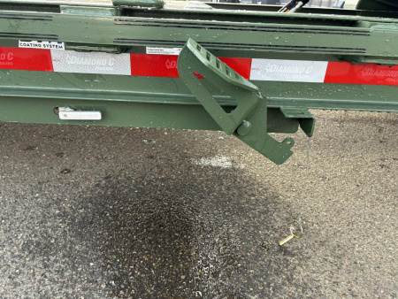 New EQUIPMENT TRAILER 2026 Diamond C HDT207 82X20 14000 GVWR MILITARY GREEN