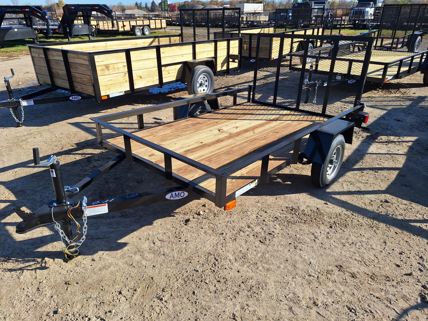 New 2026 AMO 5x8 Light Duty Landscape Trailer