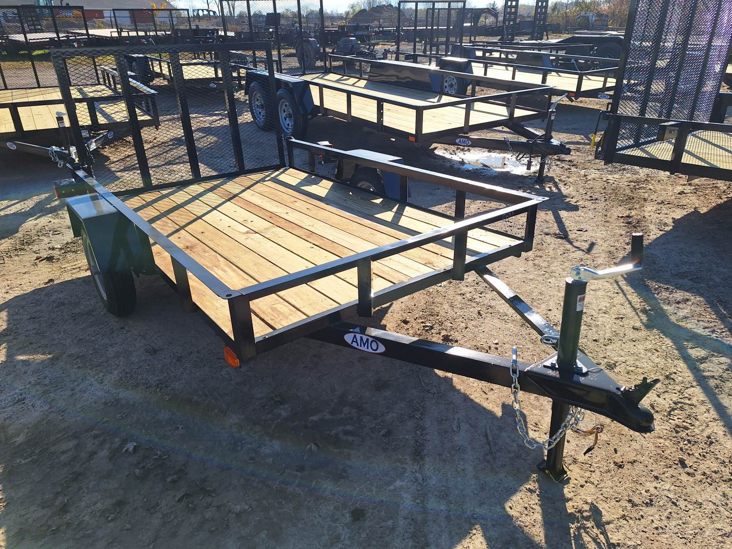 New 2026 AMO 5x8 Light Duty Landscape Trailer