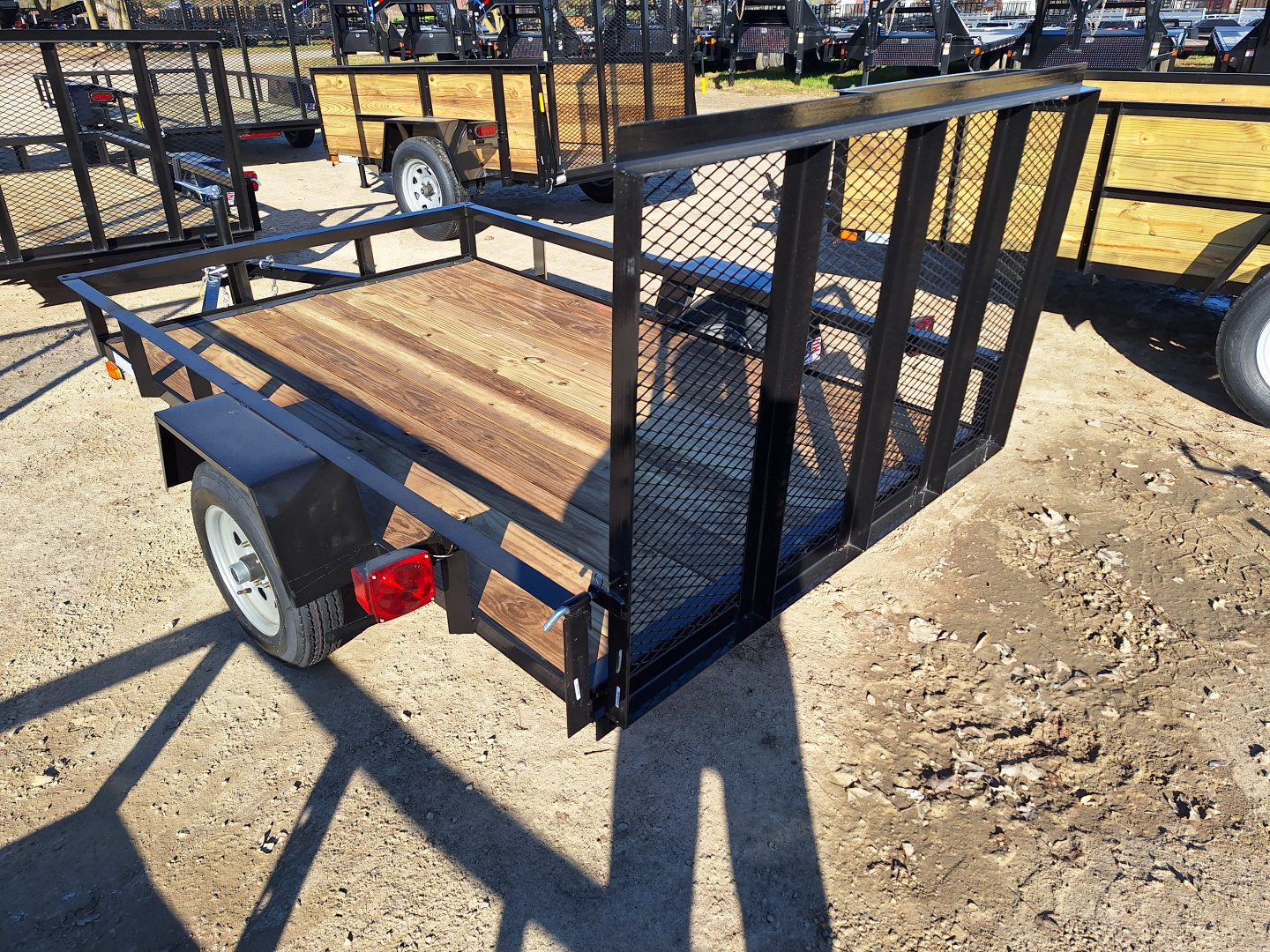 New 2026 AMO 5x8 Light Duty Landscape Trailer