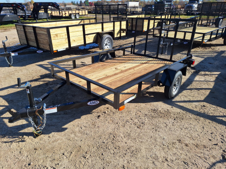 New 2026 AMO 5x8 Light Duty Landscape Trailer