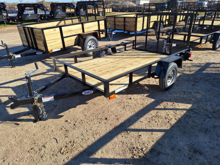 New 2026 AMO 5x8 Light Duty Landscape Trailer