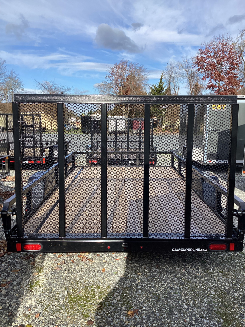 New 2025 Cam Superline 7X12SA-3K GVWR Utility Trailer