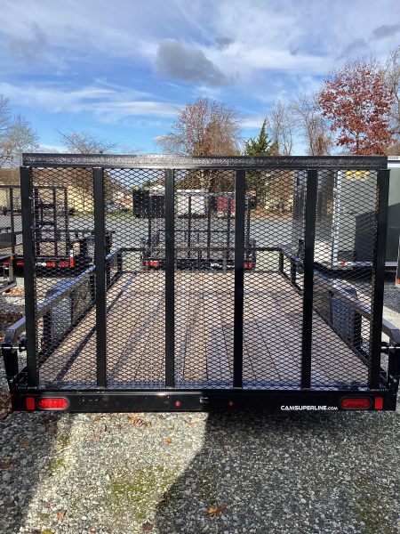 New 2025 Cam Superline 7X12SA-3K GVWR Utility Trailer