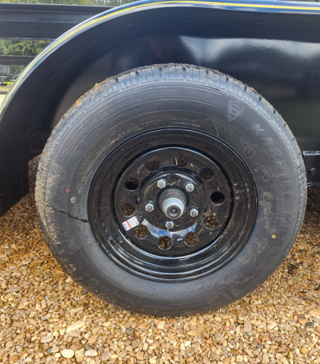 New 2025 Long Run Trailers 82"x16', Angle, 4' Gate Utility Trailer