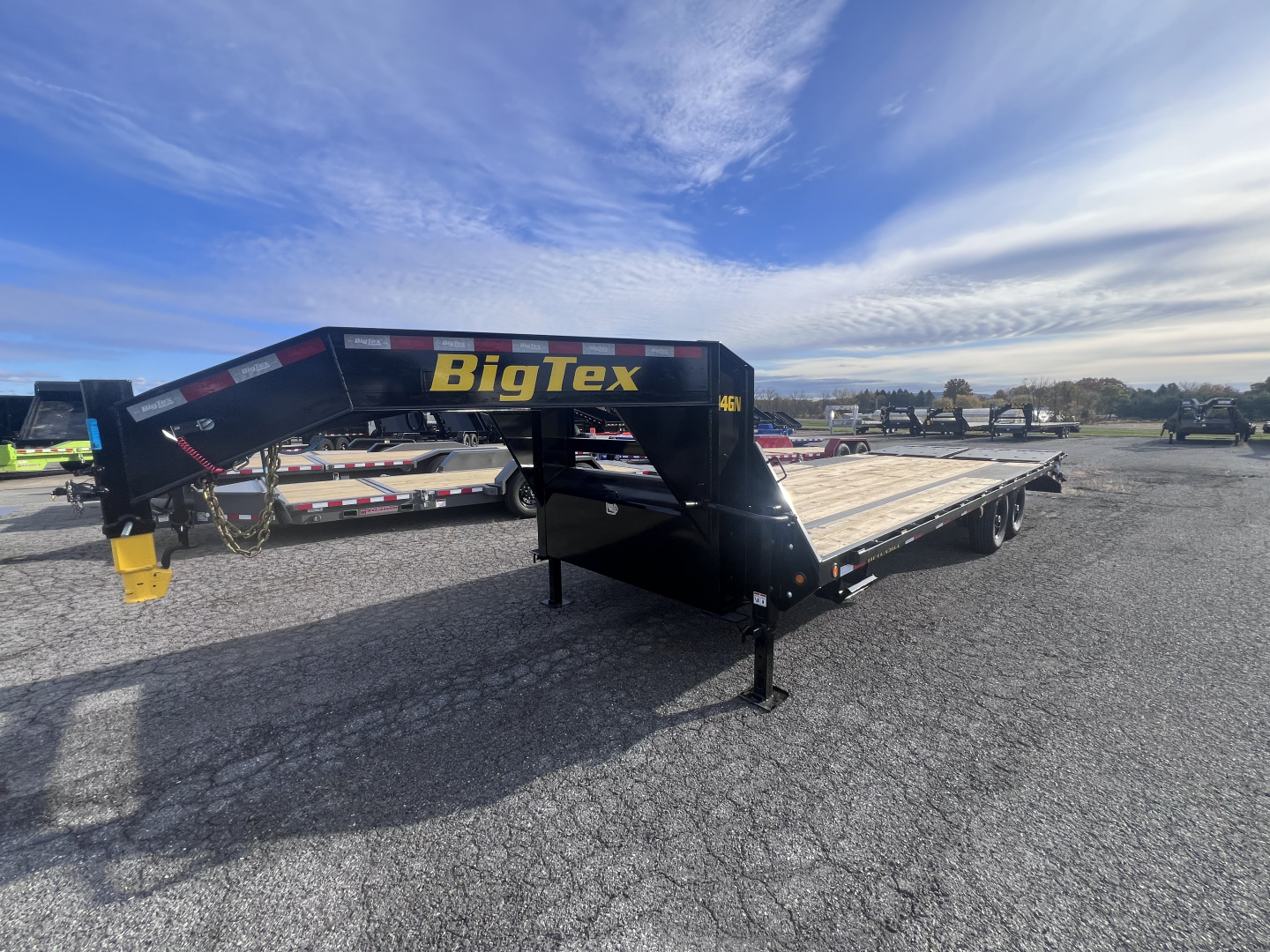 New 2026 Big Tex Trailers 8.5x20+5 15.9K Gooseneck Deckover Trailer