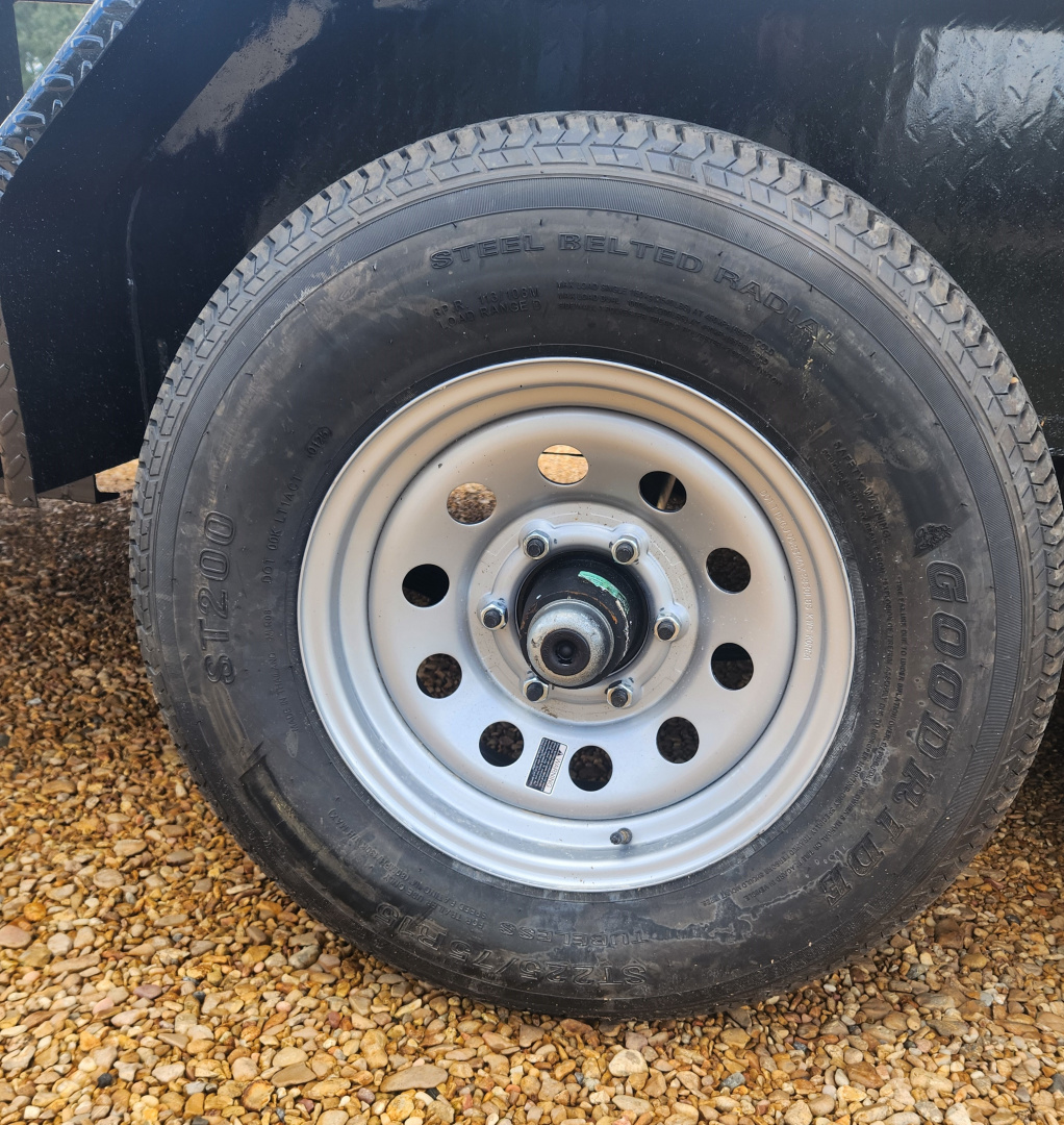 New 2025 Long Run Trailers 82"x16', 10k, Dove, 3' Gate Utility Trailer