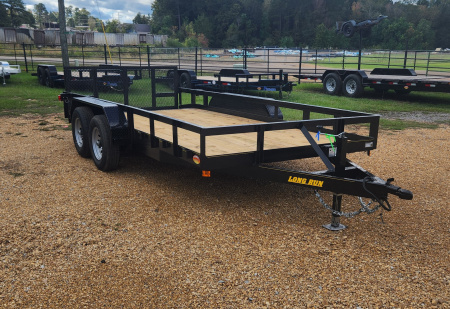 New 2025 Long Run Trailers 82 x16', 10k, Dove, 3' Gate Utility Trailer