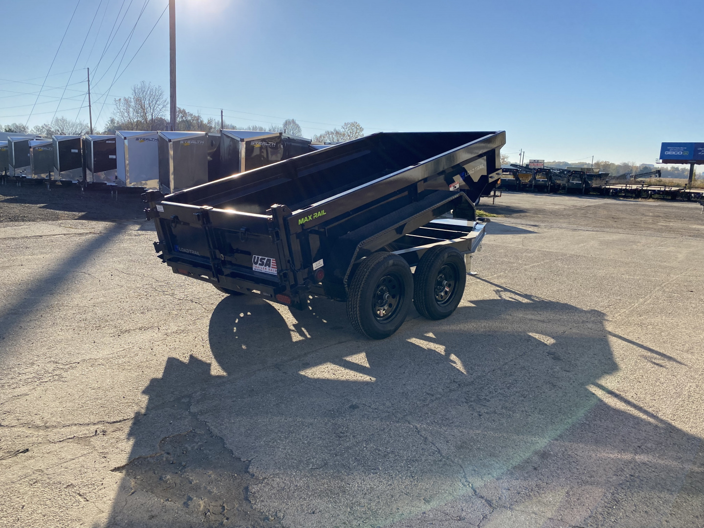 New 2026 Load Trail 5x10 Dump Trailer