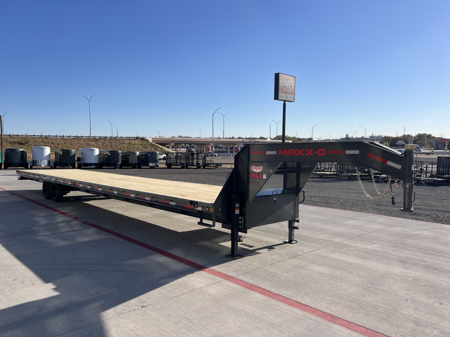 New 2026 MAXX-D 102”x40’ Gooseneck Flatbed w/ Singles – GSX