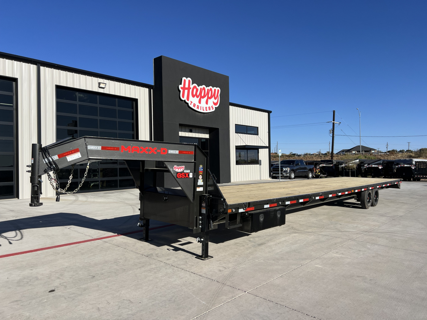New 2026 MAXX-D 102”x40’ Gooseneck Flatbed w/ Singles – GSX