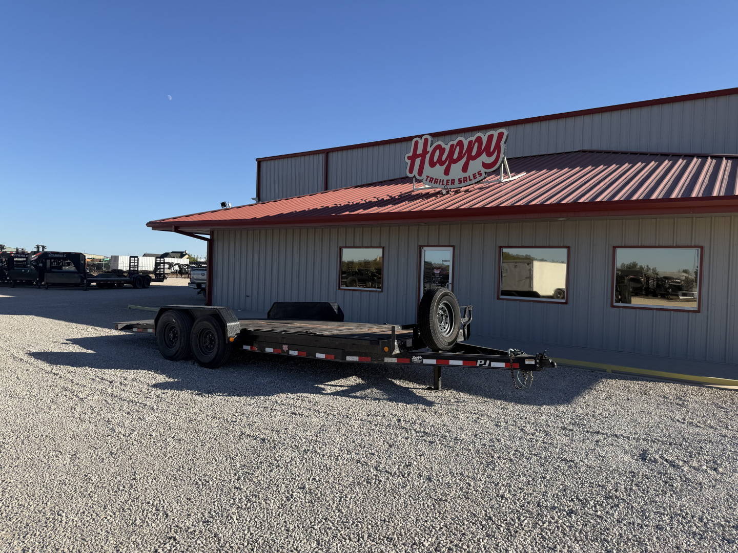 Used 2021 PJ Trailers 83"x20' Tilt- T6