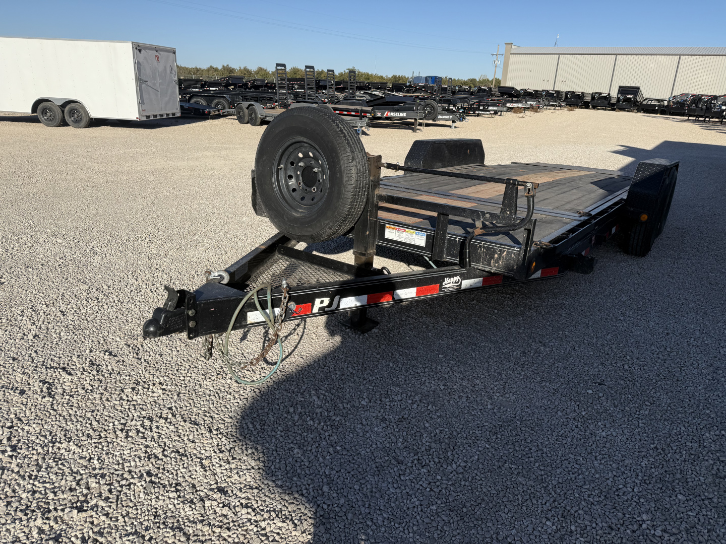Used 2021 PJ Trailers 83"x20' Tilt- T6