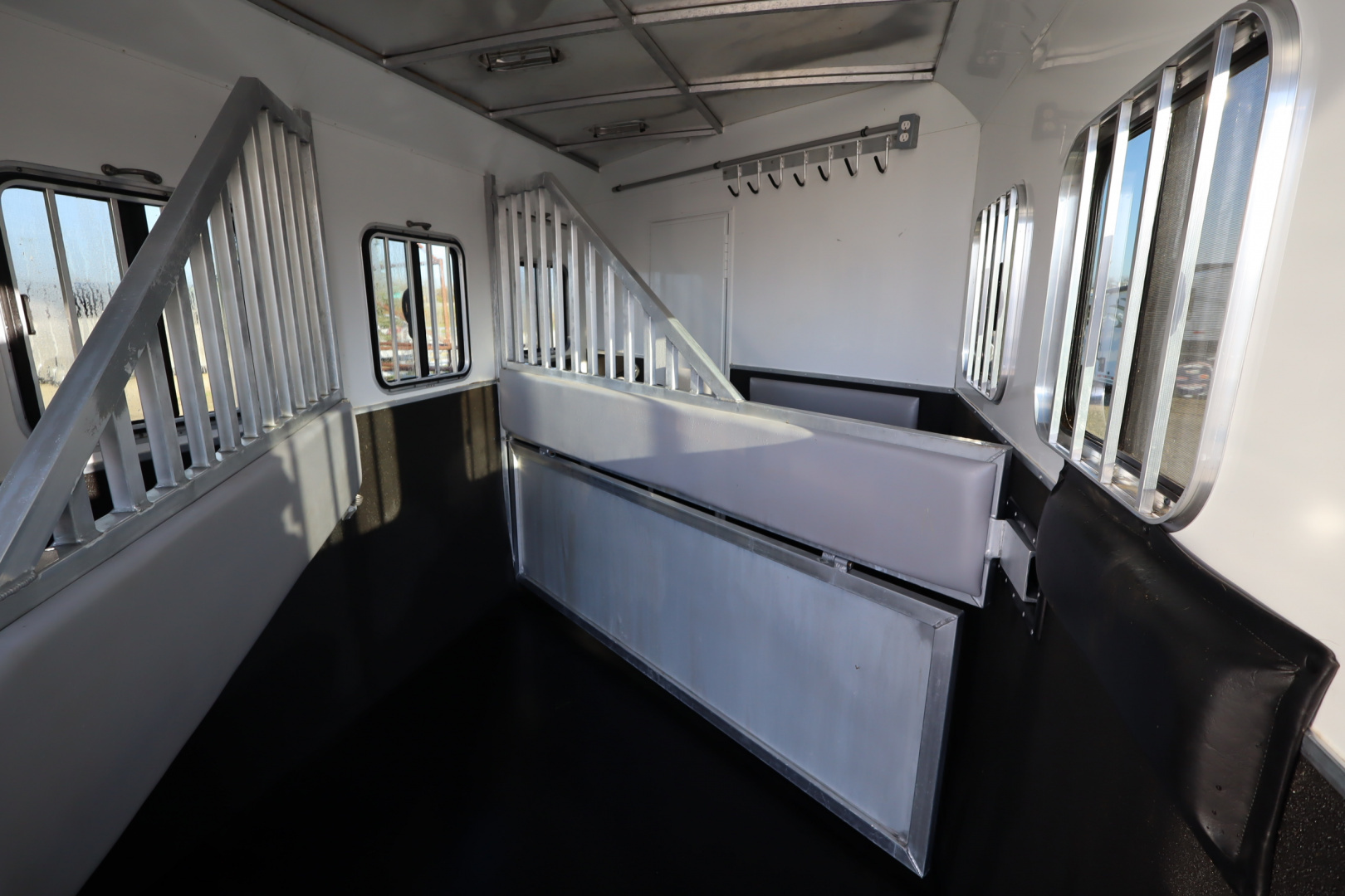 Used 2013 Bison Trailers 3 Horse LQ Horse Trailer