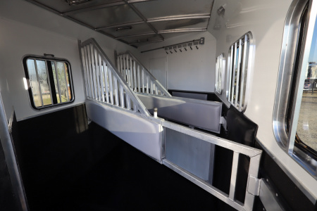 Used 2013 Bison Trailers 3 Horse LQ Horse Trailer