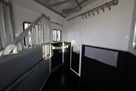 Used 2013 Bison Trailers 3 Horse LQ Horse Trailer