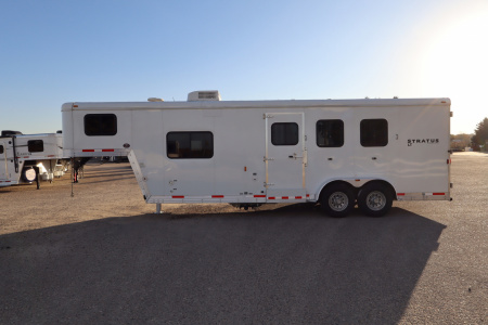 Used 2013 Bison Trailers 3 Horse LQ Horse Trailer