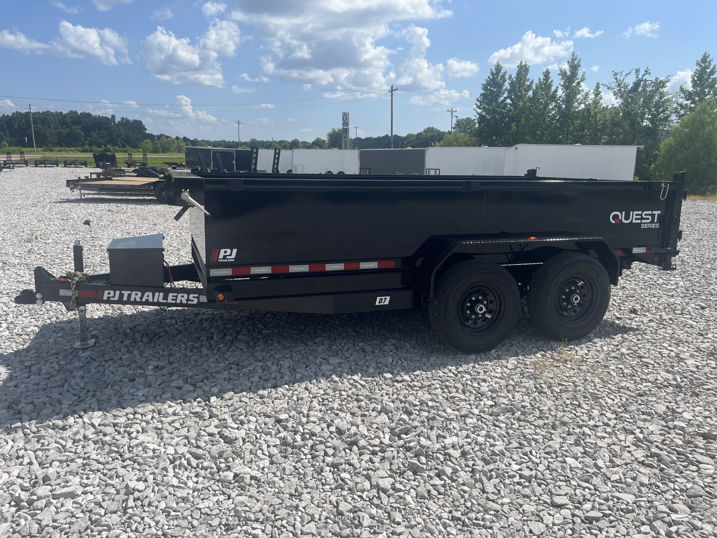 New 2026 PJ Trailers 83"X14' CHANNEL DUMP TRAILER 14K GVWR