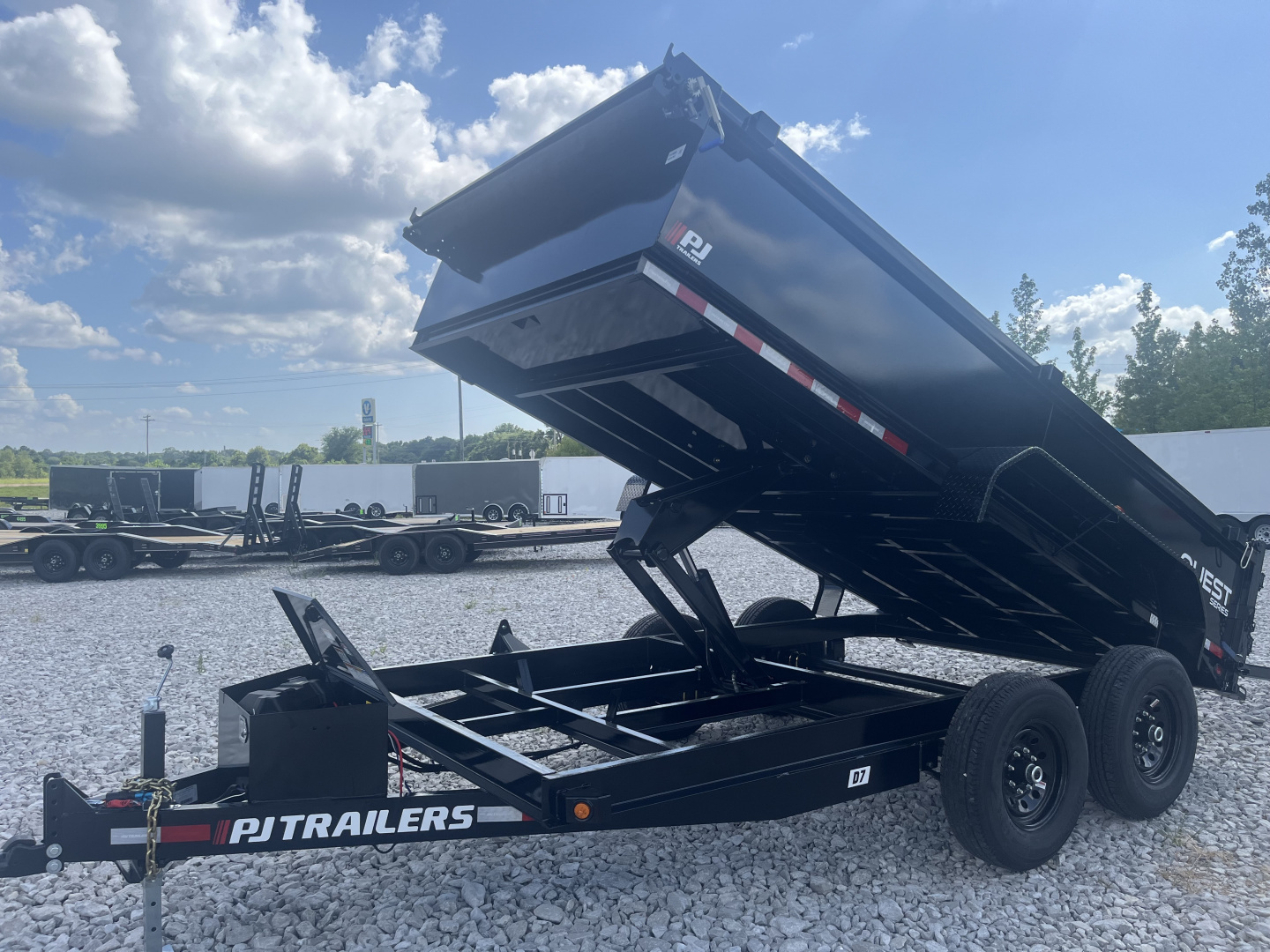 New 2026 PJ Trailers 83"X14' CHANNEL DUMP TRAILER 14K GVWR