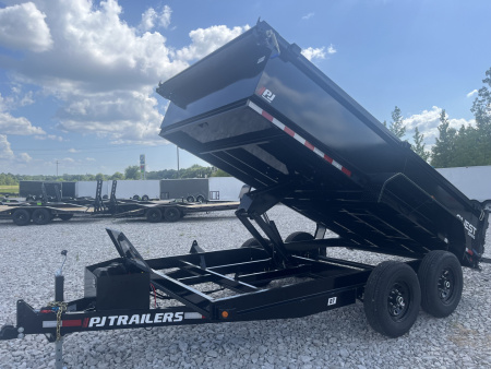 New 2026 PJ Trailers 83"X14' CHANNEL DUMP TRAILER 14K GVWR
