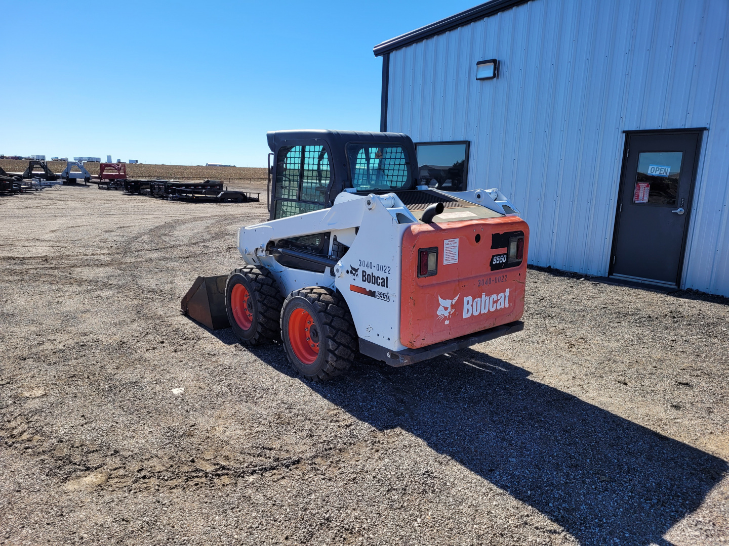 Used 2015 Bobcat S550 Skid Steer