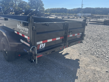 New 2026 PJ Trailers 83"X14' TELESCOPIC DUMP TRAILER 14K
