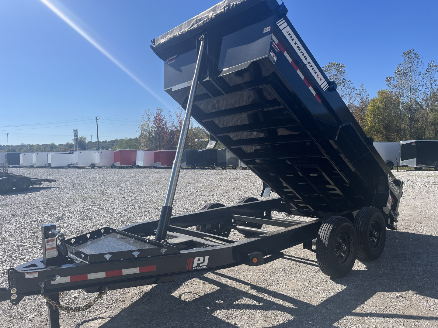 New 2026 PJ Trailers 83"X14' TELESCOPIC DUMP TRAILER 14K