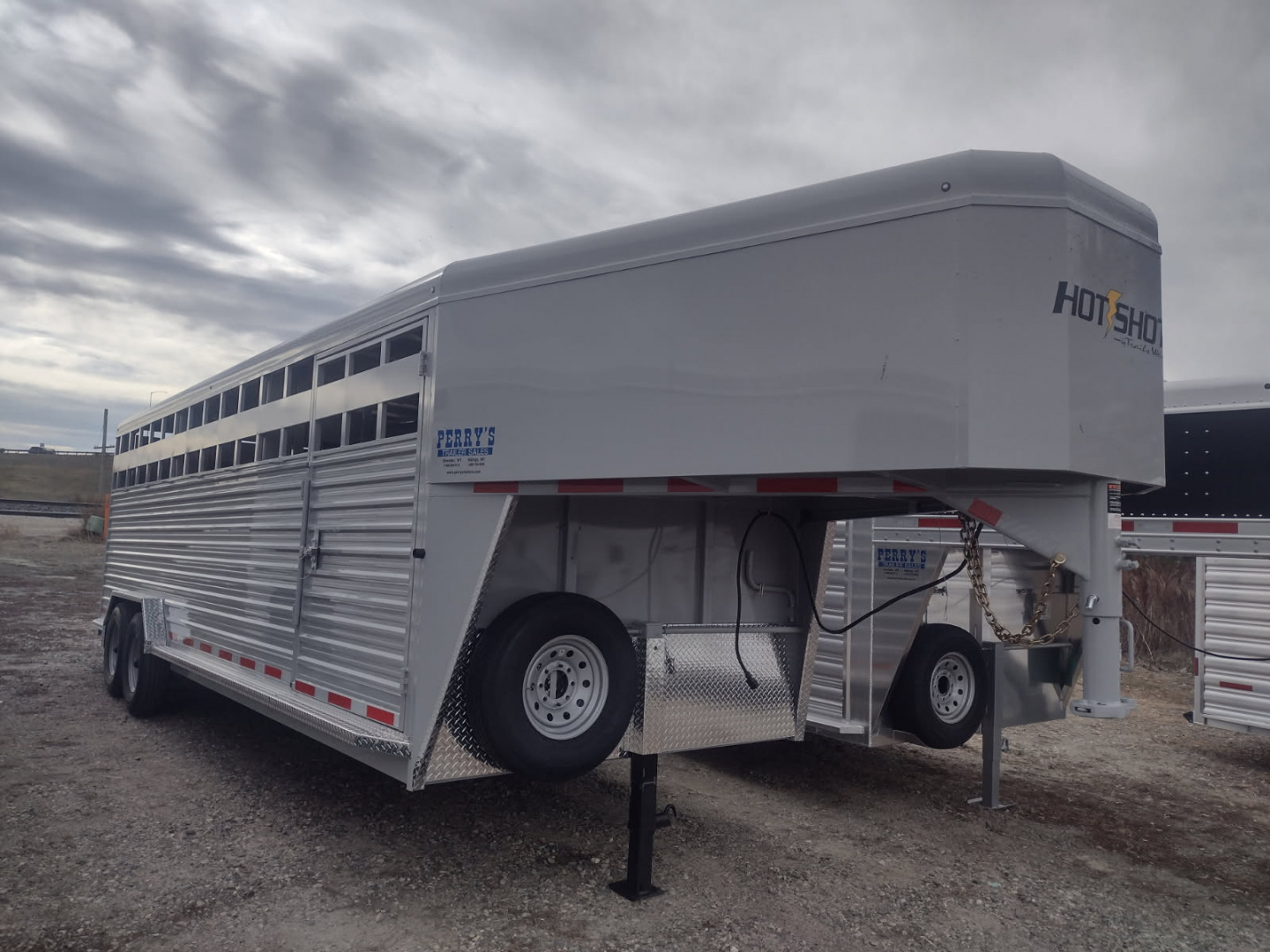 New 2026 Trails West Hotshot 24' Stock Trailer