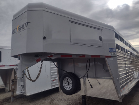 New 2026 Trails West Hotshot 24' Stock Trailer